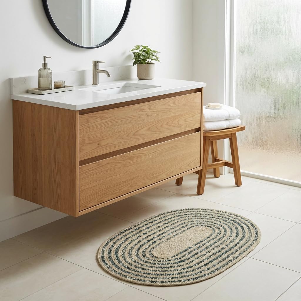 Braided Cotton Farmhouse Rug