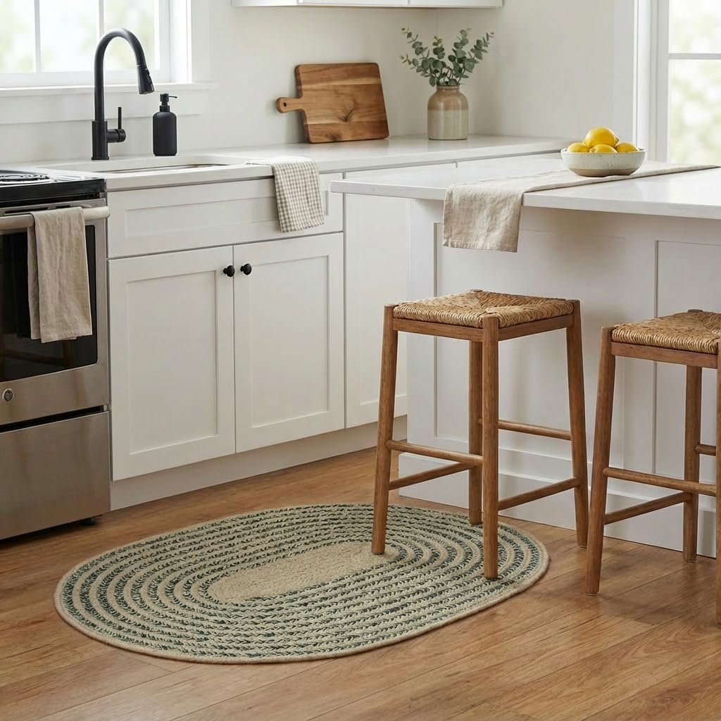 Braided Cotton Farmhouse Rug