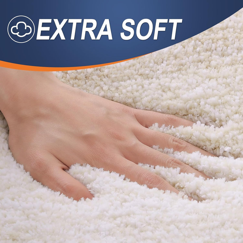 Microfiber Plush Bath Mat Set