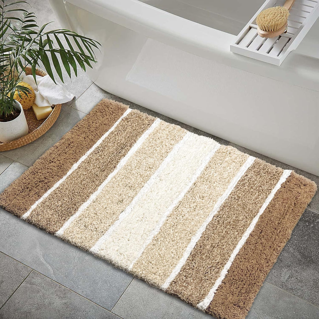 Non-Slip Absorbent Bath Mat Set