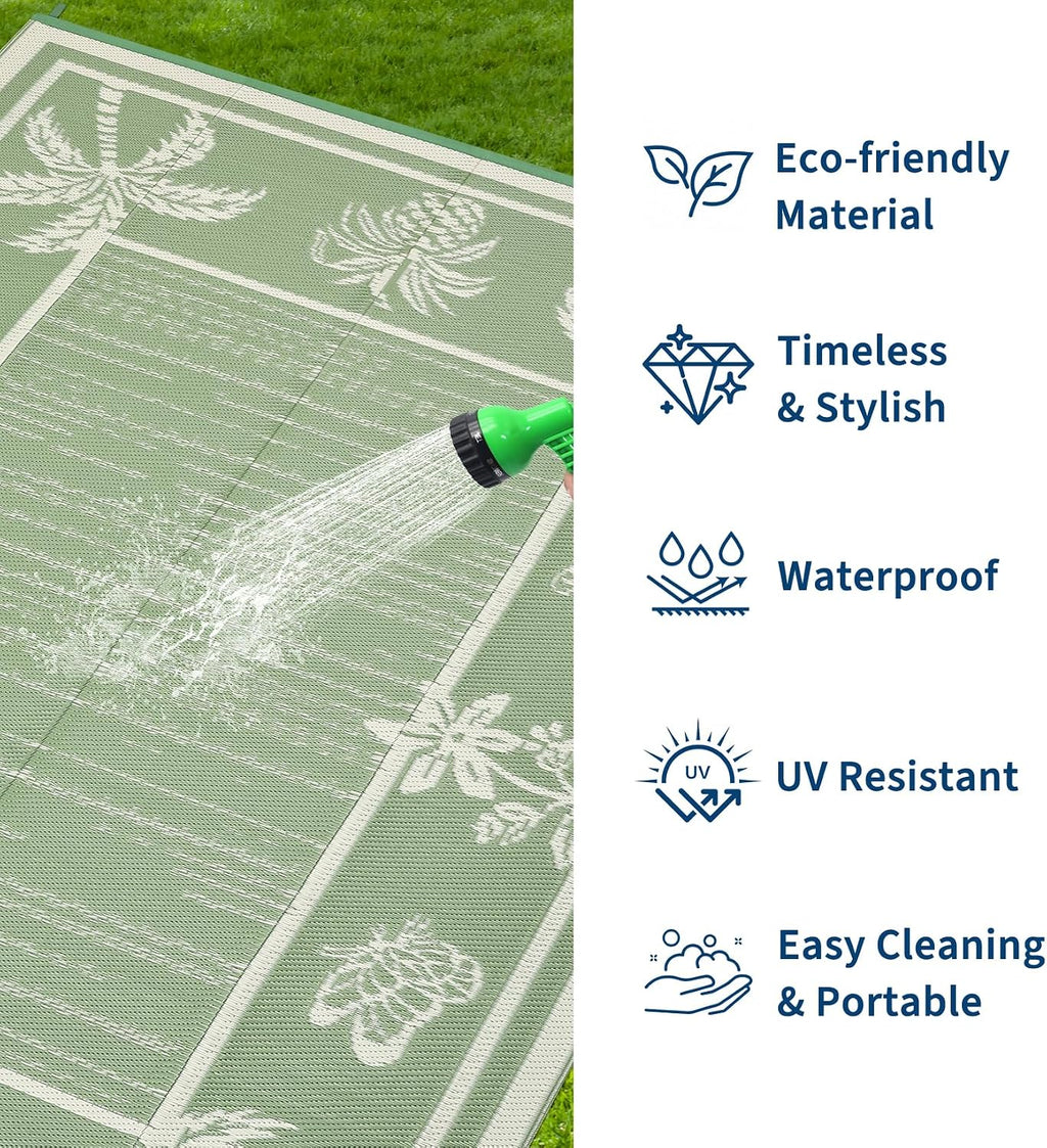 Reversible Waterproof Outdoor Rug