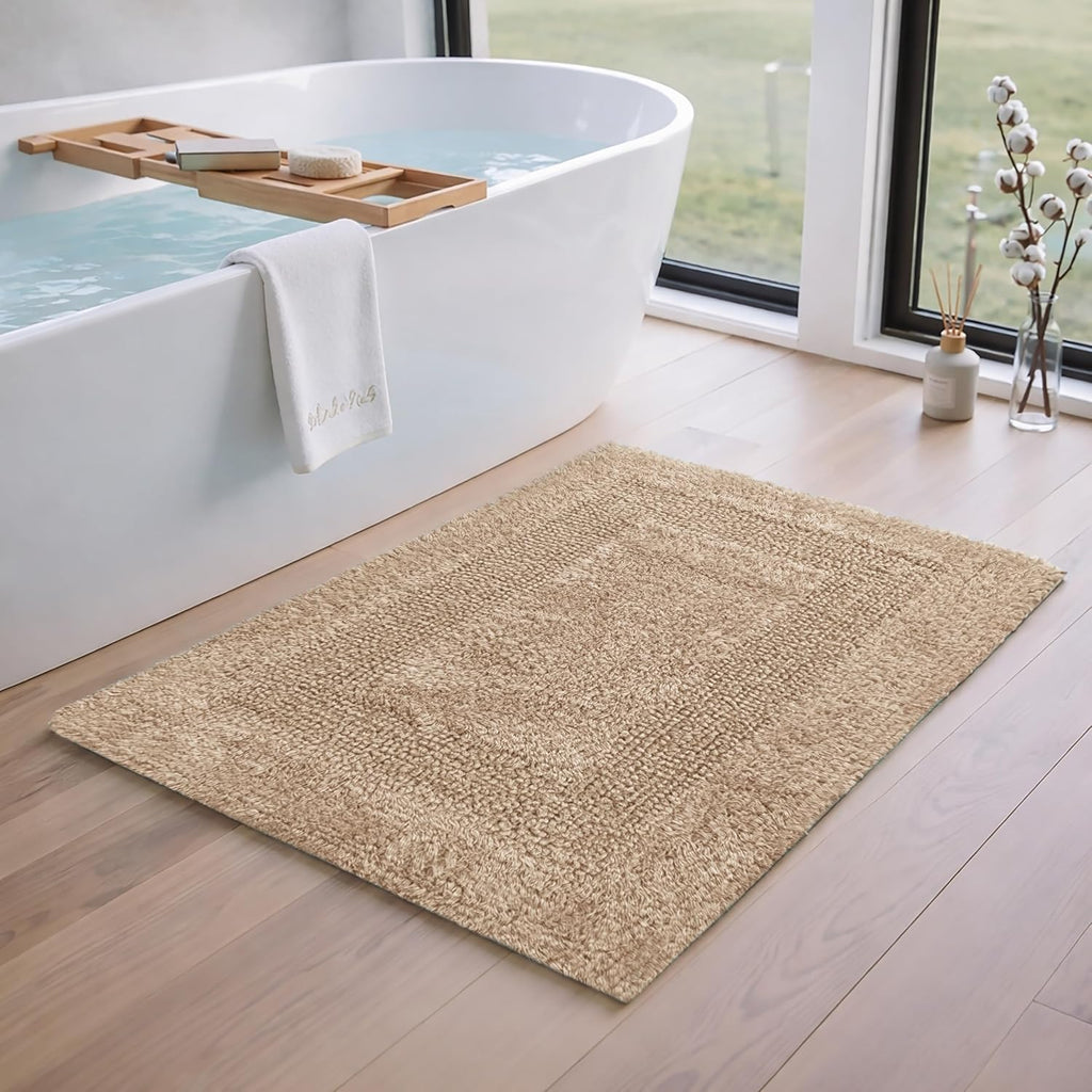 Soft Cotton Bath Rug Set