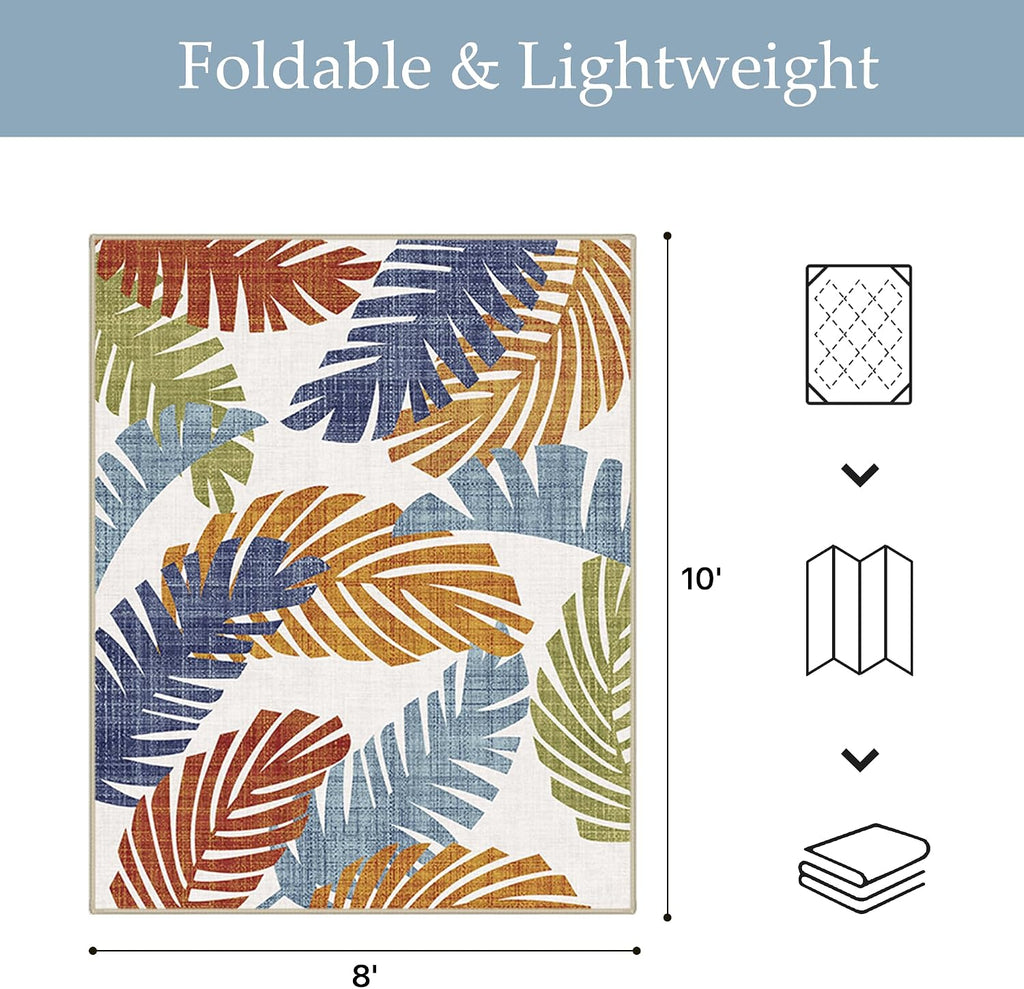 Washable Non-Slip Outdoor Rug