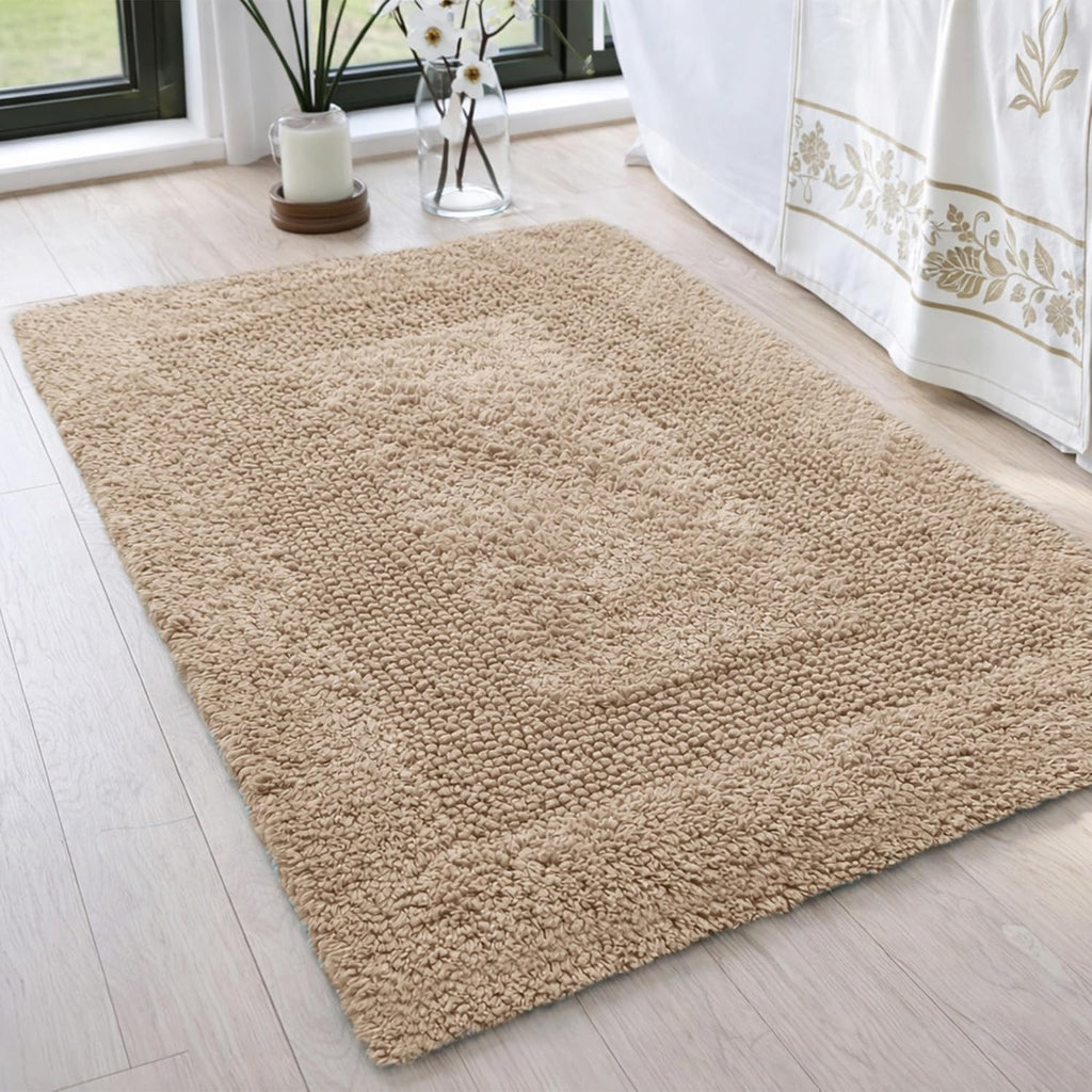 Soft Cotton Bath Rug Set